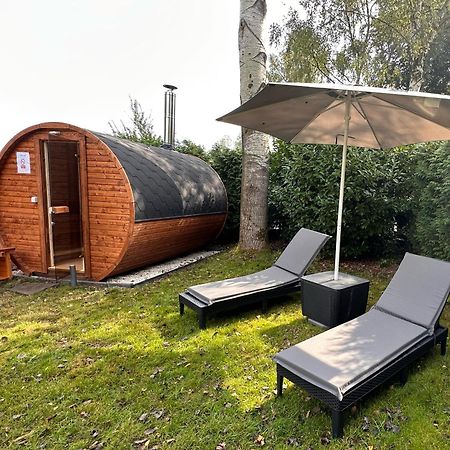 Veluwe Vakanties Chalets With Private Barrel Sauna - With Pool Bar And Restaurant Facilities In The Veluwe National Park 푸텐 외부 사진