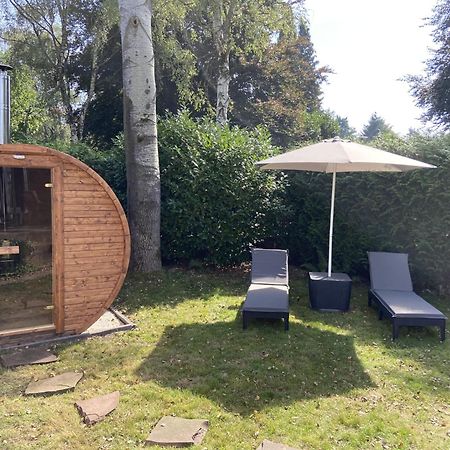 Veluwe Vakanties Chalets With Private Barrel Sauna - With Pool Bar And Restaurant Facilities In The Veluwe National Park 푸텐 외부 사진