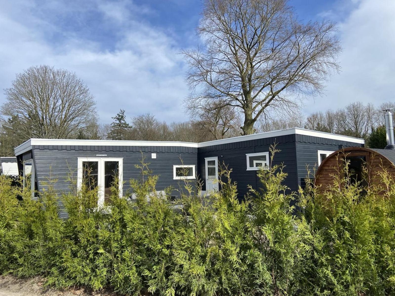 Veluwe Vakanties Chalets With Private Barrel Sauna - With Pool Bar And Restaurant Facilities In The Veluwe National Park 푸텐 외부 사진